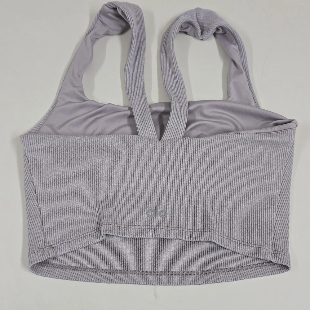 Alo YogaAlosoft Ribbed Chic Bra Tank